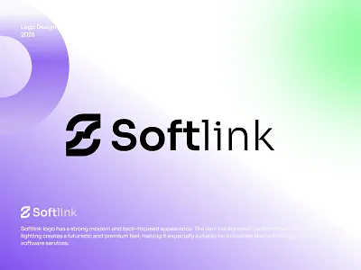 Softlink | Fintech modern timeless logo brand designer brand identity branding custom logo fintech logo graphic design iconic logo logo logo design modern logo timeless timeless logo ui