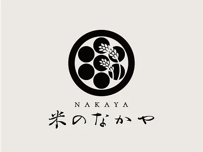 Japanese Kamon Logo for Rice Farm badge logo brand identity circle logo crest logo cultural logo emblem logo japanese branding japanese crest japanese logo japanese style japanese symbol kamon kamon logo logo design logo designer minimal logo minimal logo design symbol logo traditional japanese visual identity