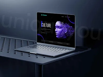 UniqueYou AI Platform typography ui ux