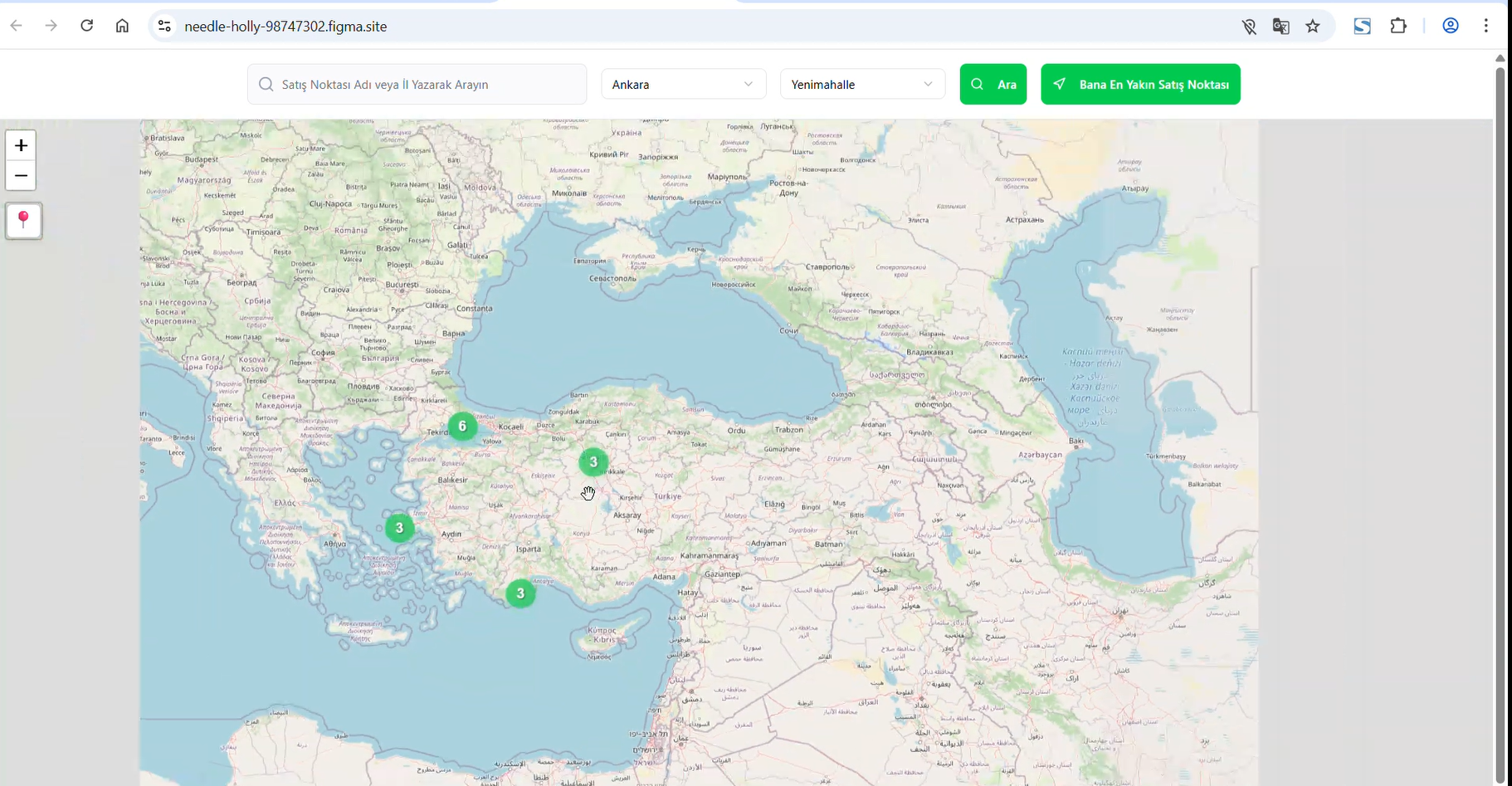 Figma Make Leaflet.js ai figma leafletjs make map web design