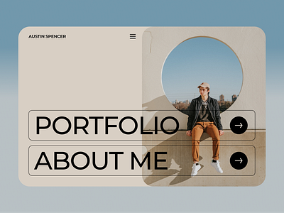 Portfolio for Designer, Artist, Musician etc... artist portfolio bold california design portfolio gothic musician portfolio portfolio spring summer ui ui design ux design vibe vibey portfolio