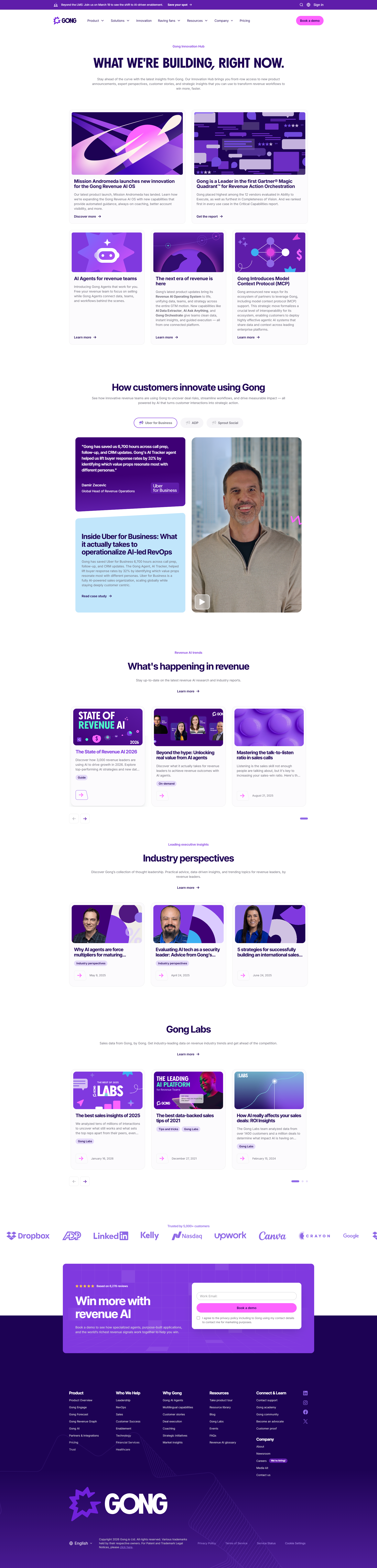 Example of Modern Website Design & Development