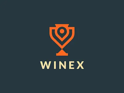 Winner+Location_logo brandiderntity branding brandmark companylogo graphic design illustrator location logo logo winner logo