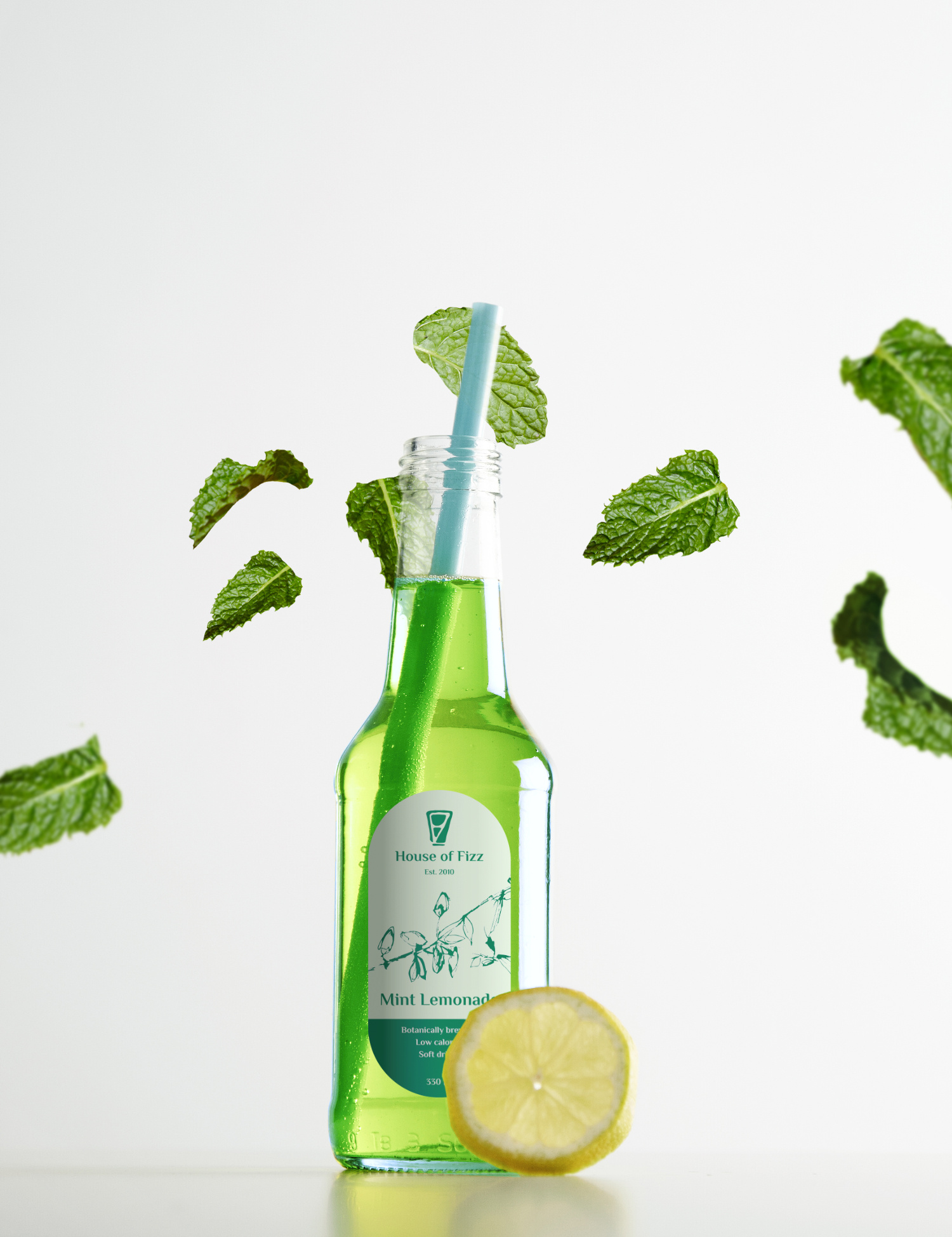 Soda label design