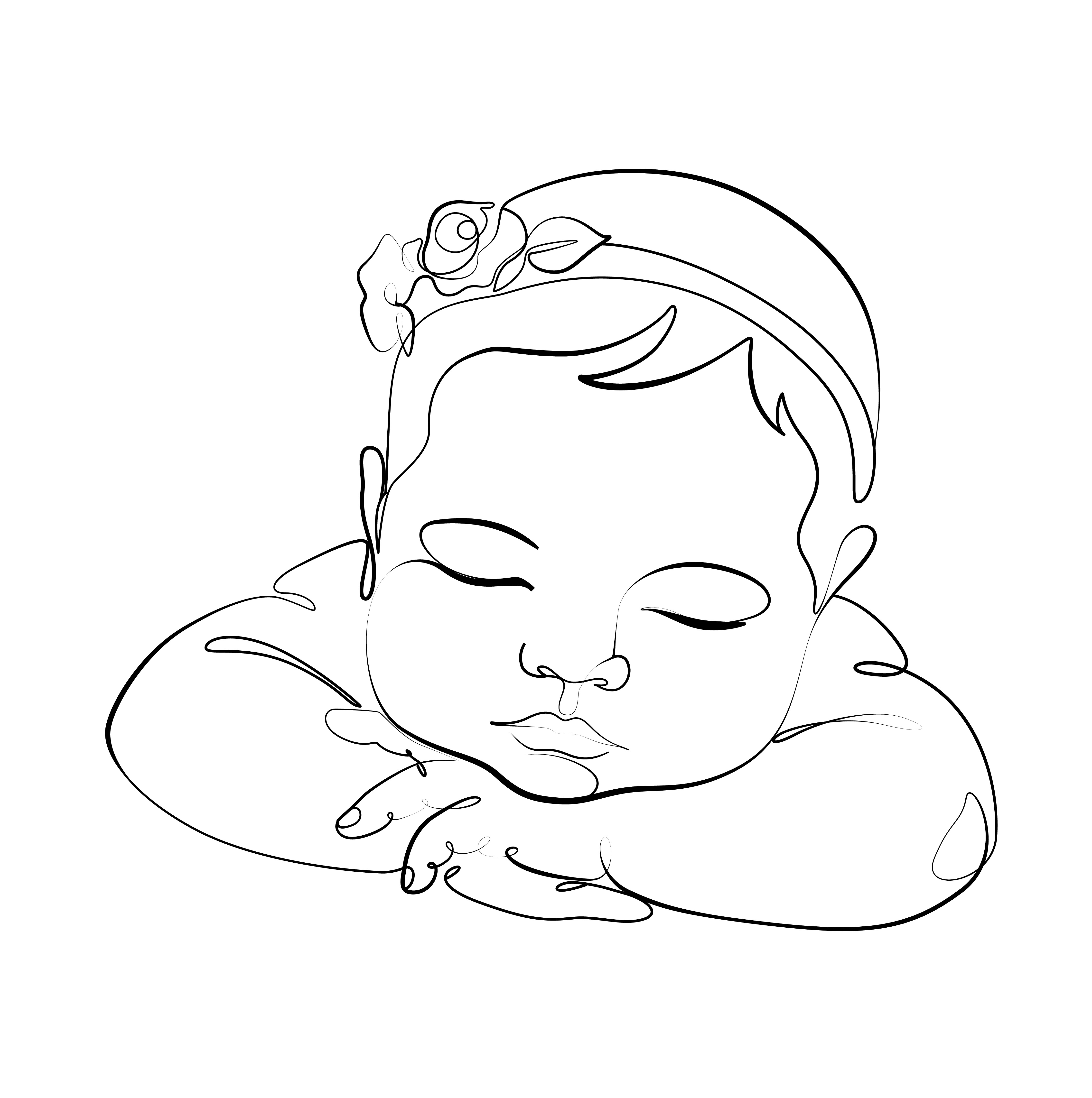 Example of Line Art From A Photo 