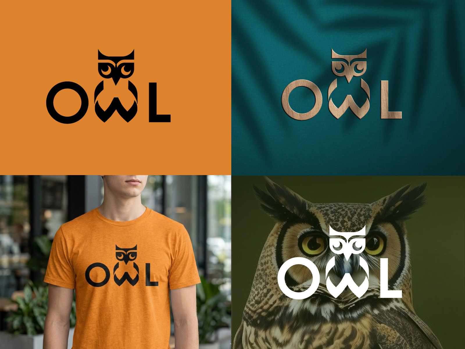 Clean Owl Wordmark Logo for Modern Typography Logo Brand apparel brand logo branding clean logo design clothing brand logo creative logo creative logo design fashion brand logo logo logo design logotype minimal logo minimal owl logo modern logo modern owl logo owl logo owl typography logo owl wordmark logo premium wordmark typography wordmark logo