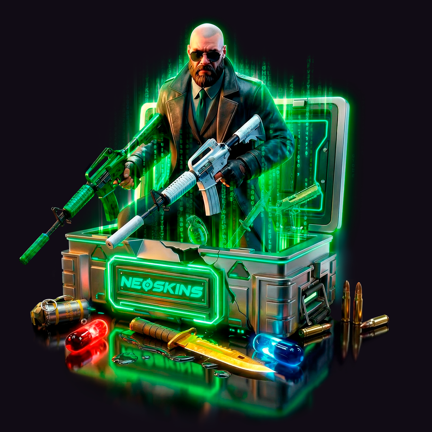 Matrix 3d betting casino cs gp gambling igaming lootbox opencase slots ui web design