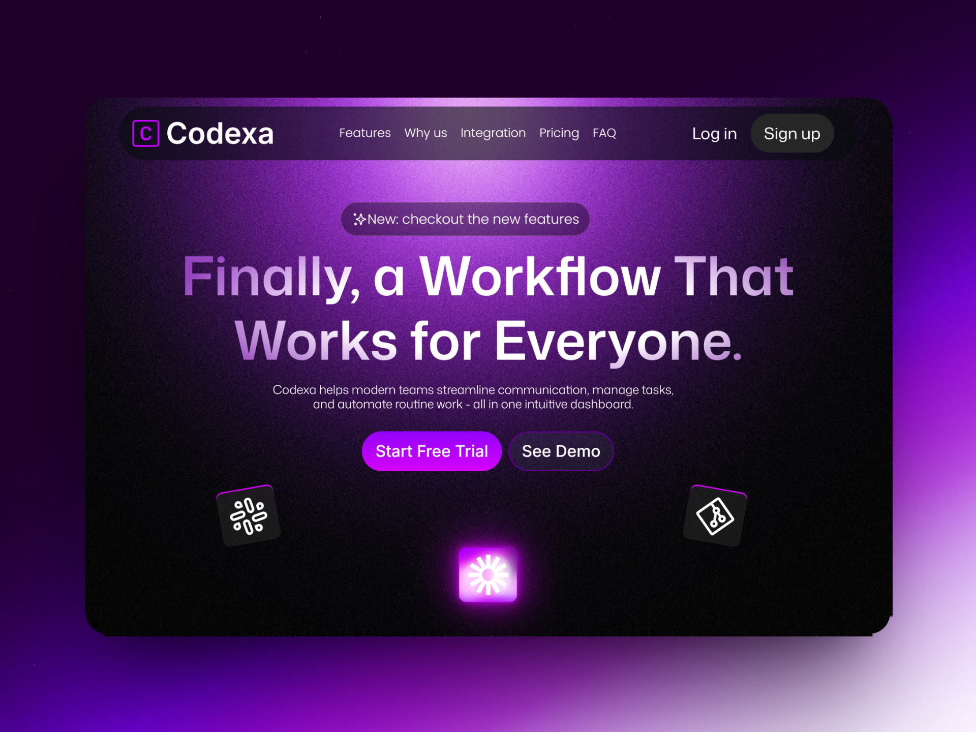 SaaS Landing Page Hero agency landing page ai saas landing page aimated landing page creative saas landing page design framer framer landing page landing page landing page design saas hero saas landing page ui web design
