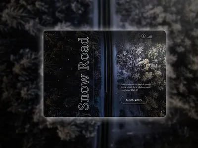 Snow Aesthetic Design ❄️ aesthetic animation branding design digital dribbble graphic design motion graphics recommended typography ui ux webdesign