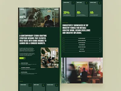 Verdur — Agency & Studio Framer Template agency branding business corporate creative creative studios design framer framer creative template framer template portfolio studio ui