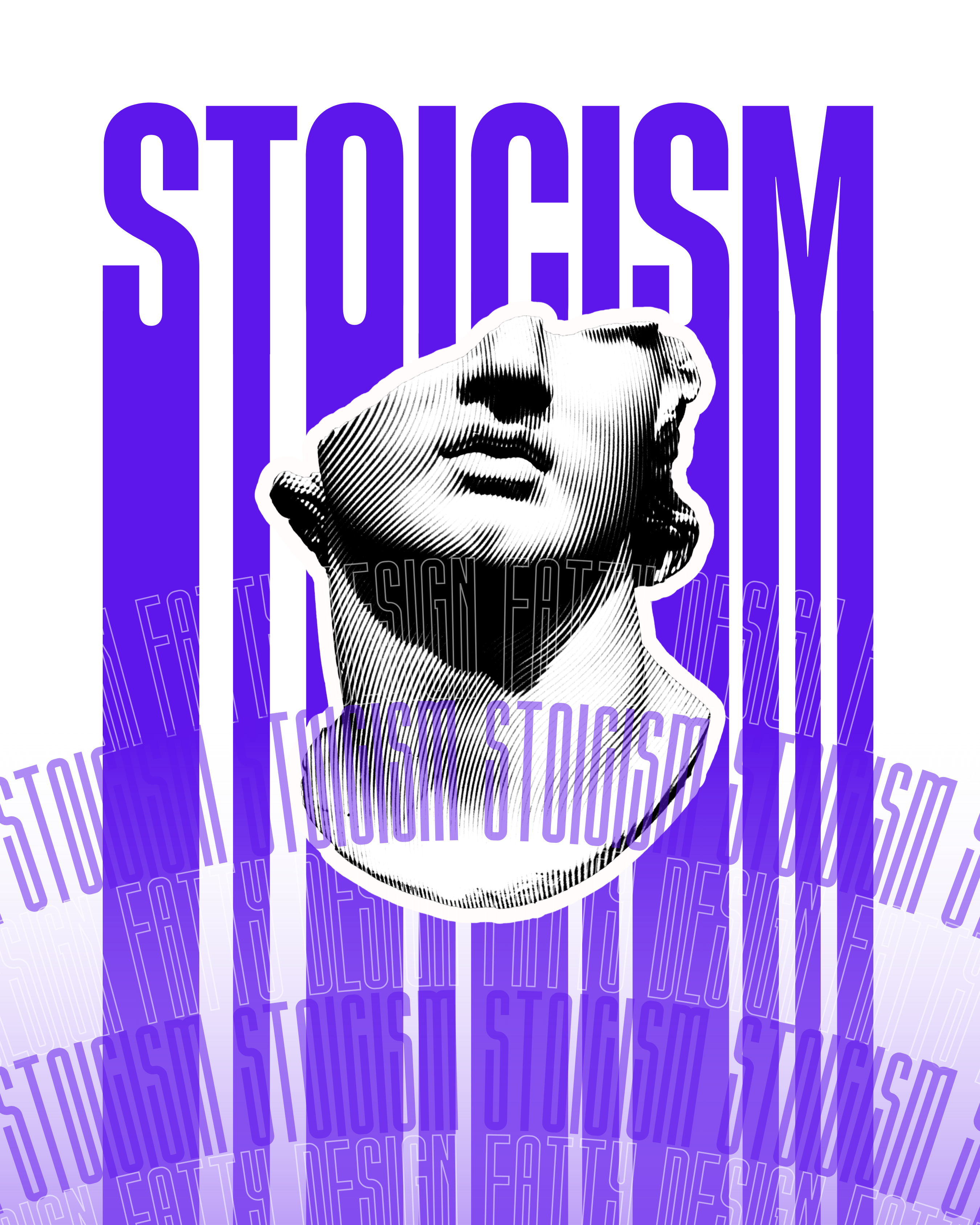 Stoicim - Fatty Design design graphic design stoicism typography ui