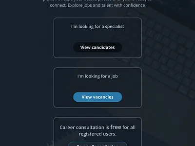 Tablet and mobile version ui