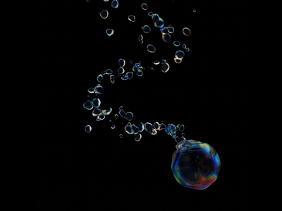 Bubbles 3d 3d art 3dart abstract alise animation art blender caustic cgi cycles digital art dispersion glass graphic design motion motion graphics render