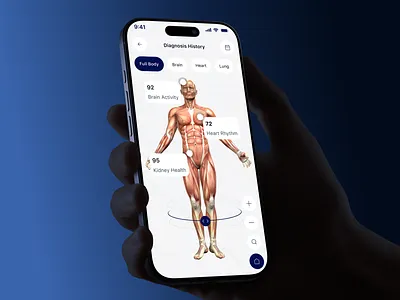 Healthcare – Mobile App ai ai healthcare android dashboard diagnostics health health monitoring health tech healthcare healthology ios lab test medicine medicine remainder mobile app mobile application mobile dashboard mobile ui orionix patient app