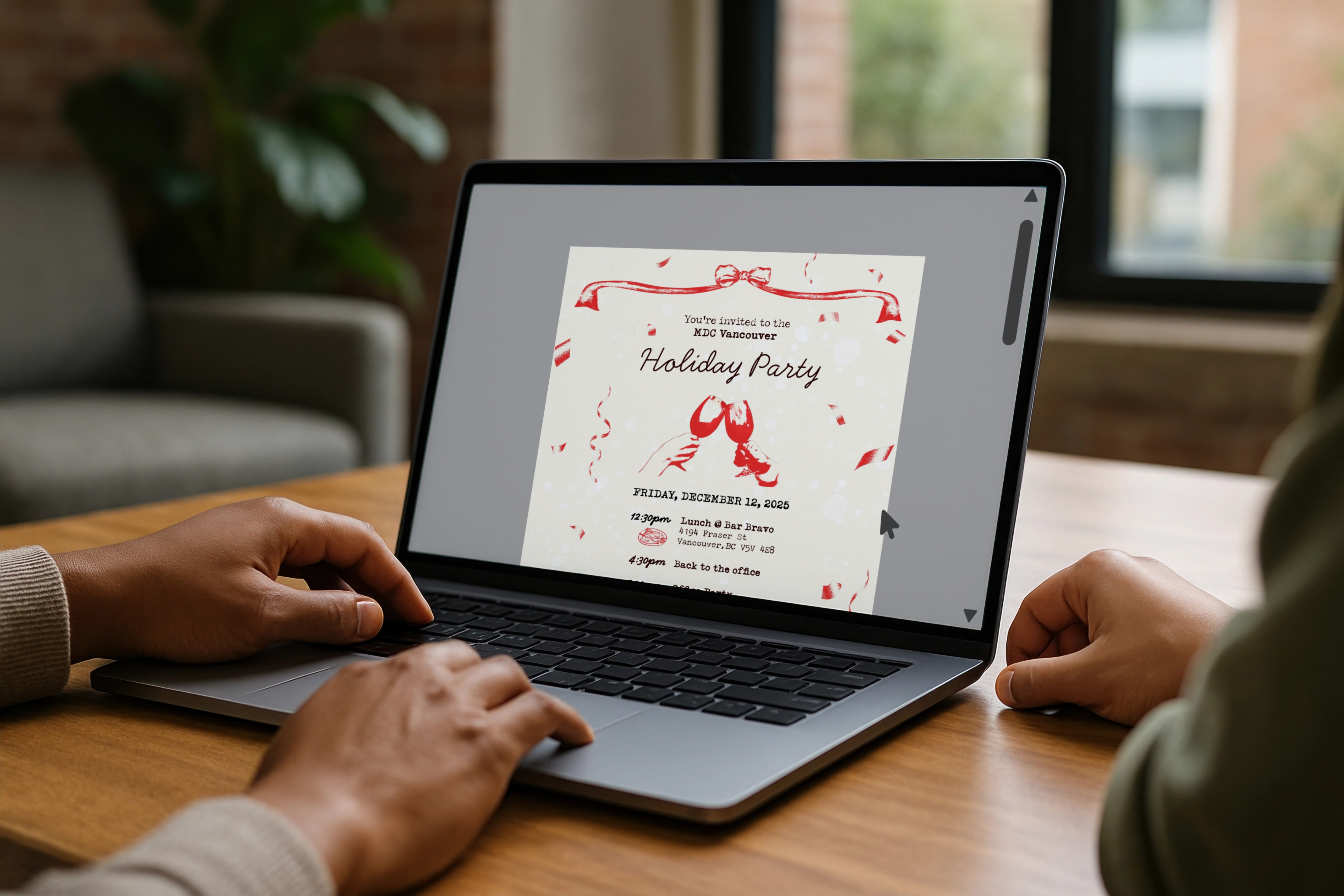 Holiday Party Invitation (Digital)