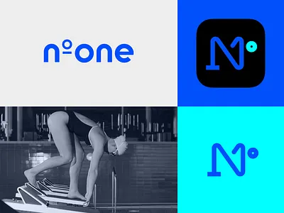 Logo Series - Nº1 / Number One brand designer branding bruno silva brunosilva.design design graphic design logo logo design logo designer logotipo logotype marca number one nº1 nºone portugal swimming symbol