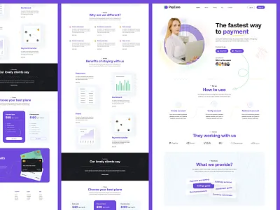 Payment - Financial Landing Page creative design finance web design framer framer template framer web design framer web designer landing page minimal minimal design minimalist design payment payment landing page payment website template mockup visual design web design website landing page website mockup website ui ux design