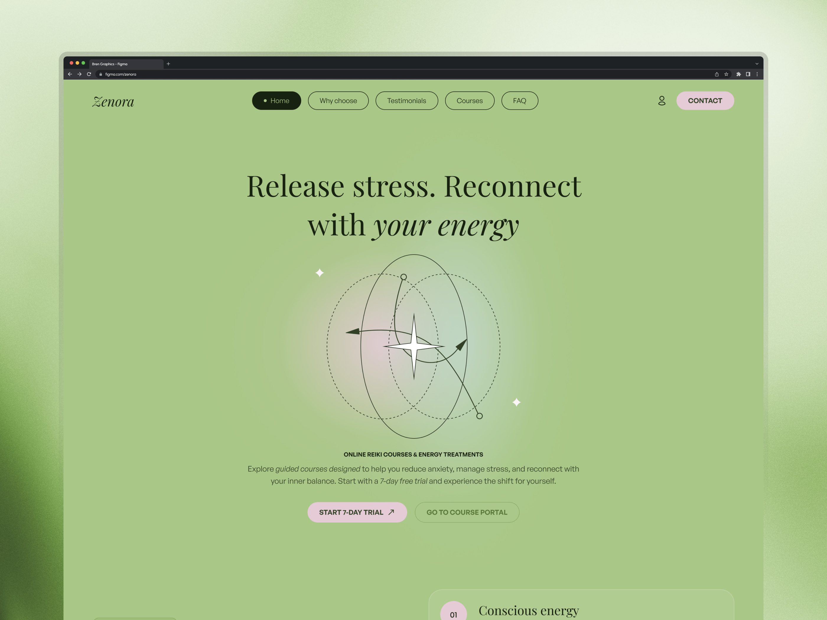 Example of Landing Page UI Design + Responsive