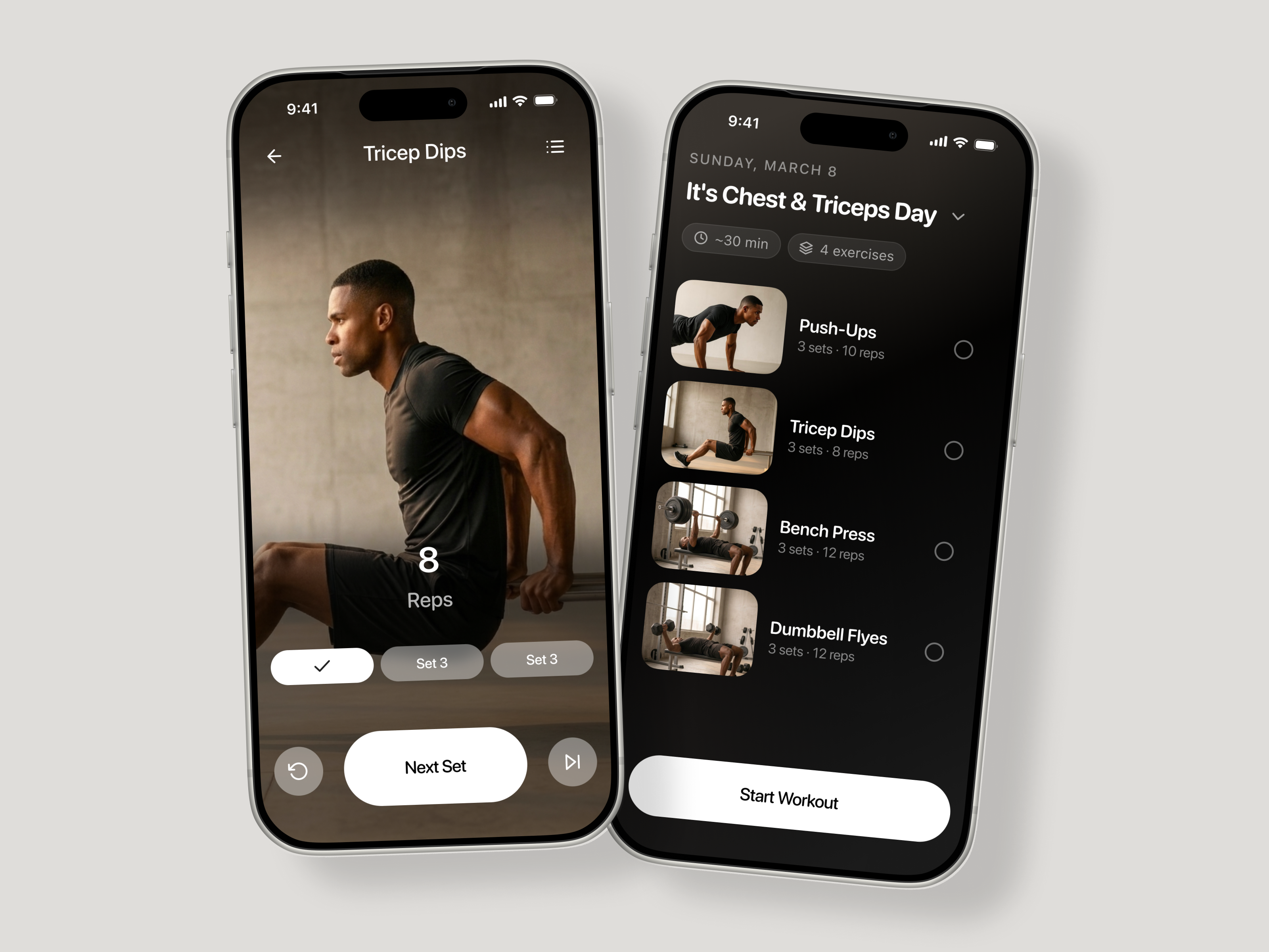 Workout Tracker App ai claude fitness mobile app workout