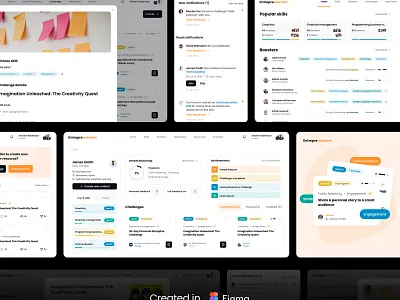 HR Learning Platform Dashboard | Web Design artspire edtech app edtech dashboard edutech saas hr learning saas platform hr management dashboard learningplatform management platform product design saas dashboard ui dashboard web app design web design