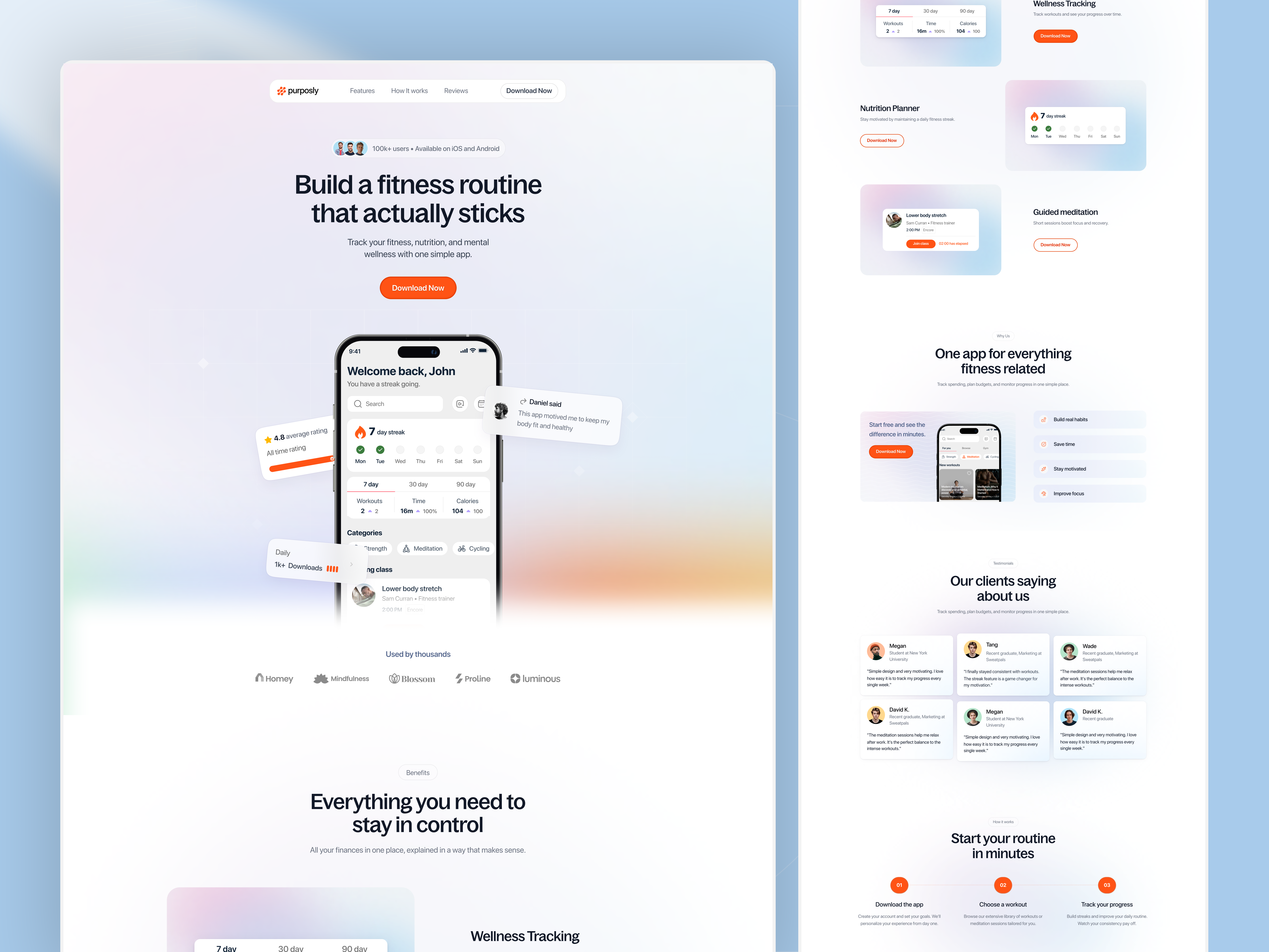 Example of Clean And Modern Website Design Service