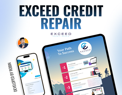 I Developed Exceed Credit Repair Website branding credit repair css design elementor exceed figma html javascript php responsive website ui web design web development website development wordpress