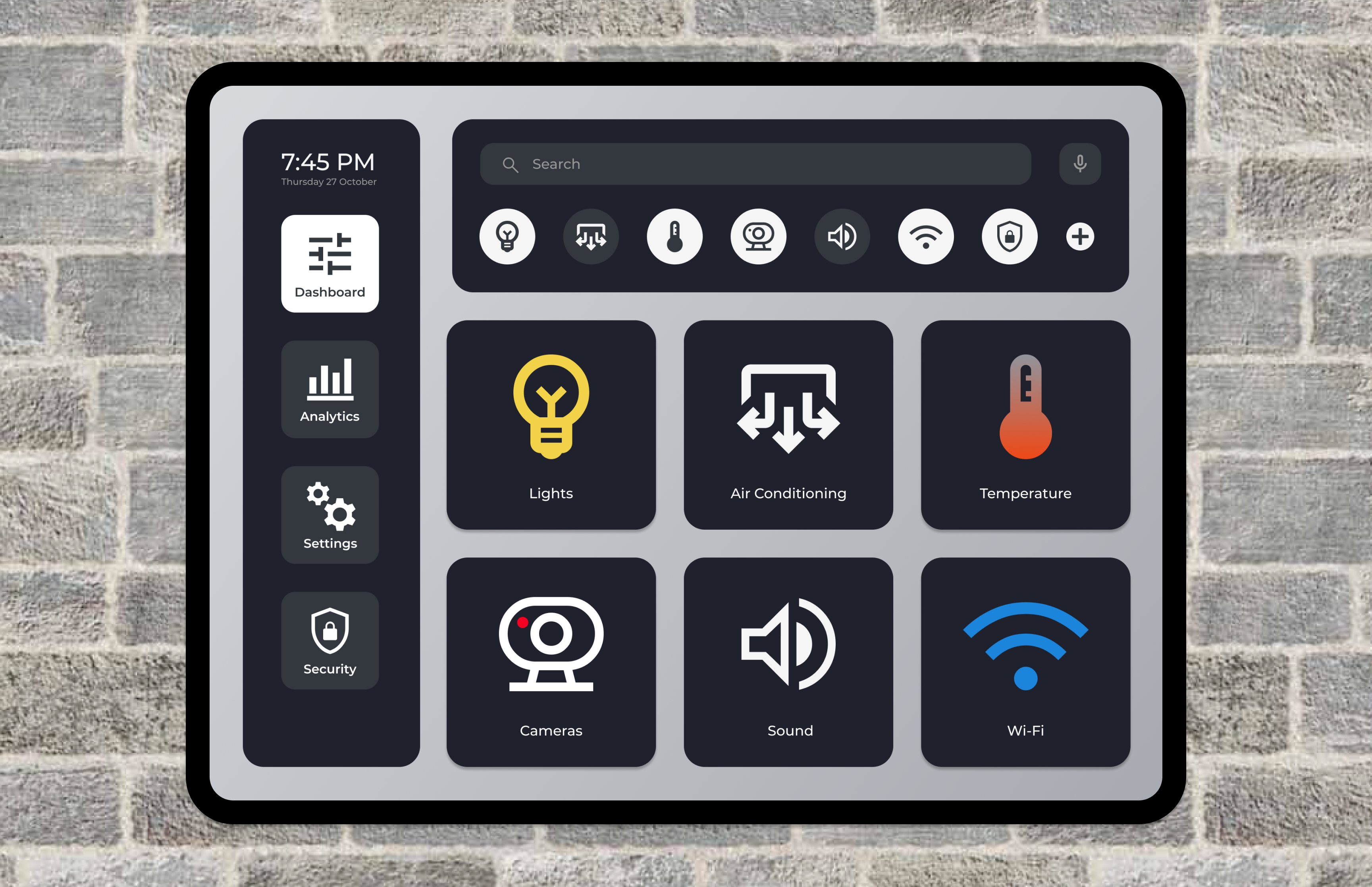 Daily UI :: 021 Home monitoring dashboard appdesign dailyui dailyuichallenge digitaldesign home monitoring app home monitoring dashboard interaction design productdesign saas saasdesign smartapp smarthome ui uichallenge uiux userexperience userinterface uxdesign webapp wifi
