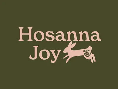 Hosanna Joy Branding aesthetic animal branding designer designer branding graphic design logo new personal student