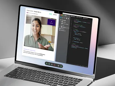 AI interview platform ai camera engineer interview platform product design saas web design