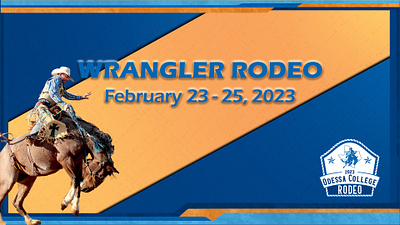 Wrangler Rodeo 2023 branding design graphic art graphic design illustration indesign logo photoshop
