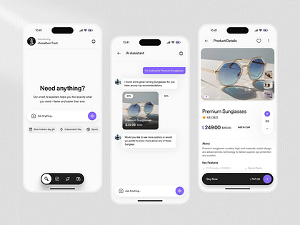 GOMART - AI Shopping Assistant | E-commerce App