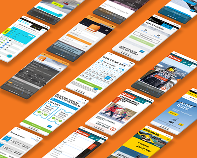 Mobile Web Overview design research ui ux