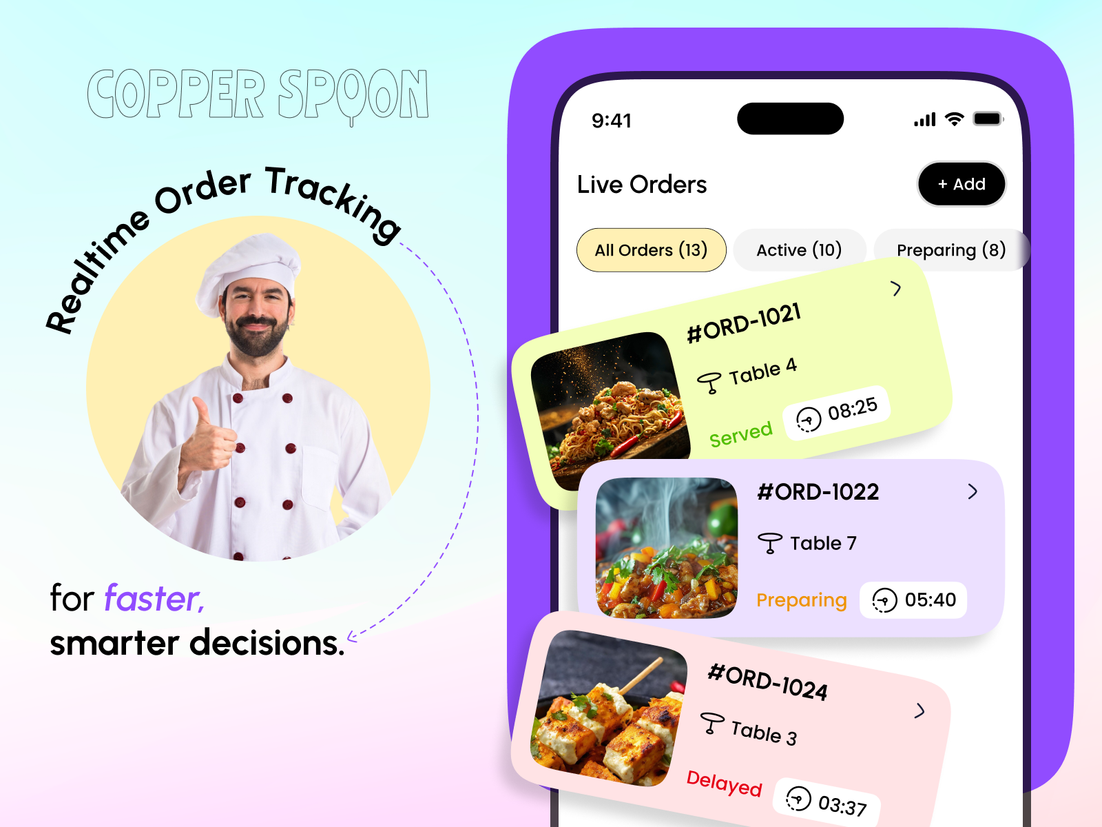 Restaurant Management Platform | Mobile App UI ai powered app branding chef employee management fine dining food restaurant meal modern eatery modern theme order order status tracking restaurant restaurant app design restaurant management restaurant management dashboard restaurant management system restaurant mobile app