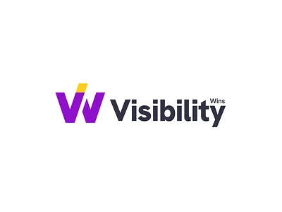 Visibility logo abstract brand brand identity branding icon identity letter logo logo logo design logo mark logodesign logotype modern logo symbol vector wv logo