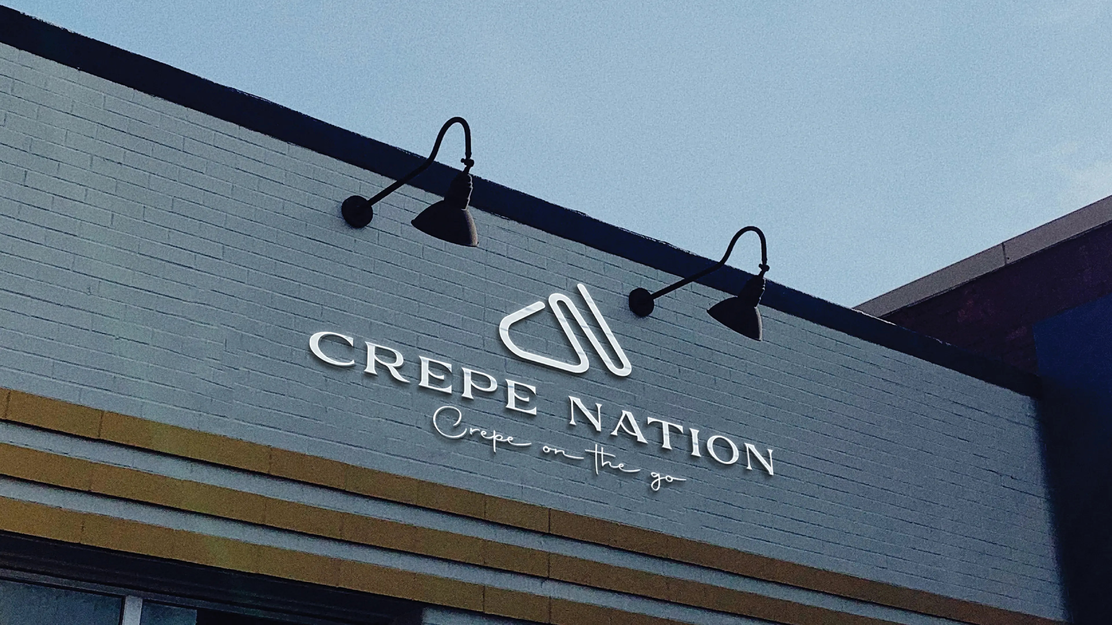 Crepe Nation - Branding animation beverages brand collateral brand discovery brand identity brand manual brand positioning brand stationary branded templates branding food graphic design illustration logo design packaging design