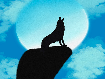 Wolf 3d animation art artwork best artwork best illustrator best profile best seller branding design graphic design illustration landscape logo motion graphics ui wolf