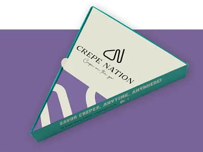 Crepe Nation - Packaging Design beverages brand discovery brand positioning branded templates branding food illustration logo design packaging design