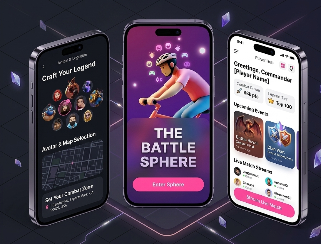 Example of Senior UI/UX Designer For Web & Apps