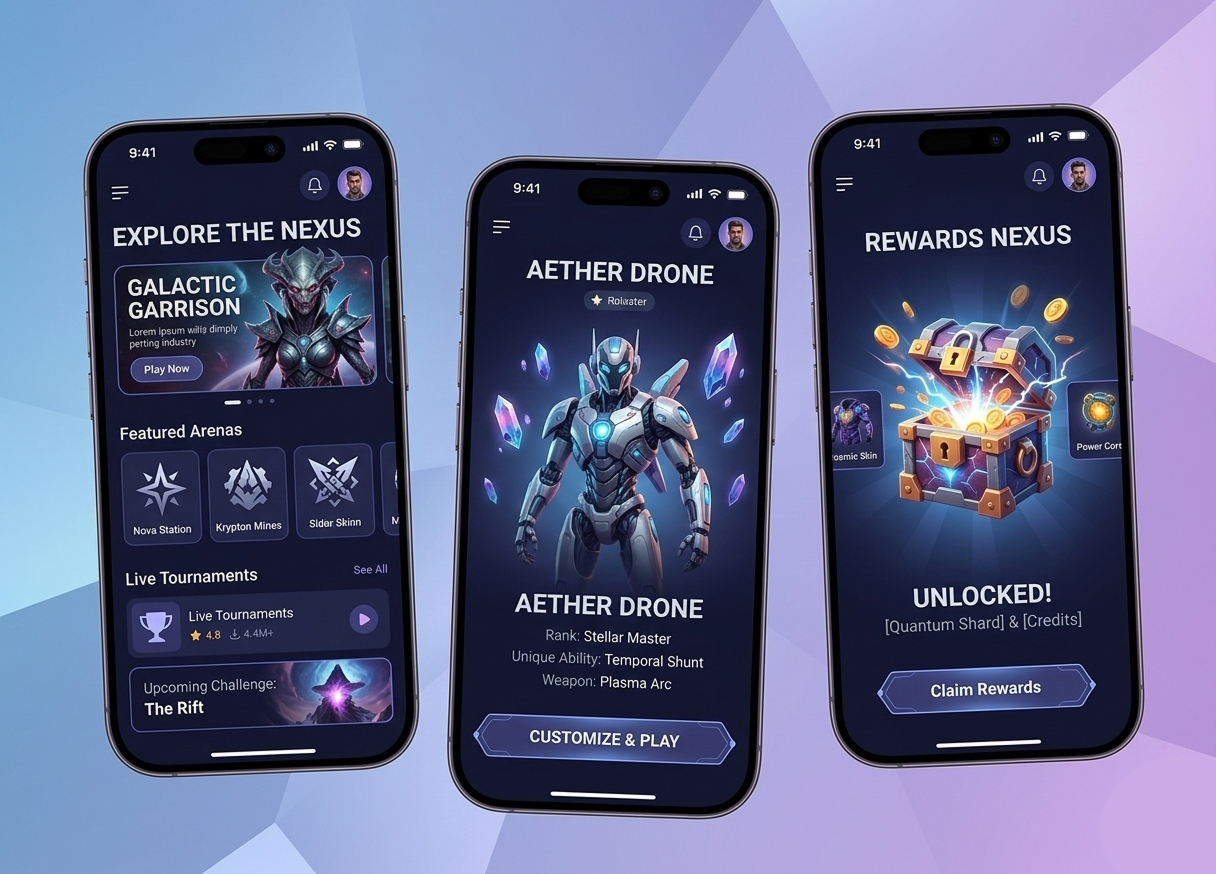 Example of Senior UI/UX Designer For Web & Apps