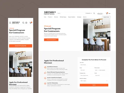 Special program | E-commerce website branding clean design ecommerce footer form header mobile ecommerce mobile shopping navigation responsive shop online special program ui ux web web design