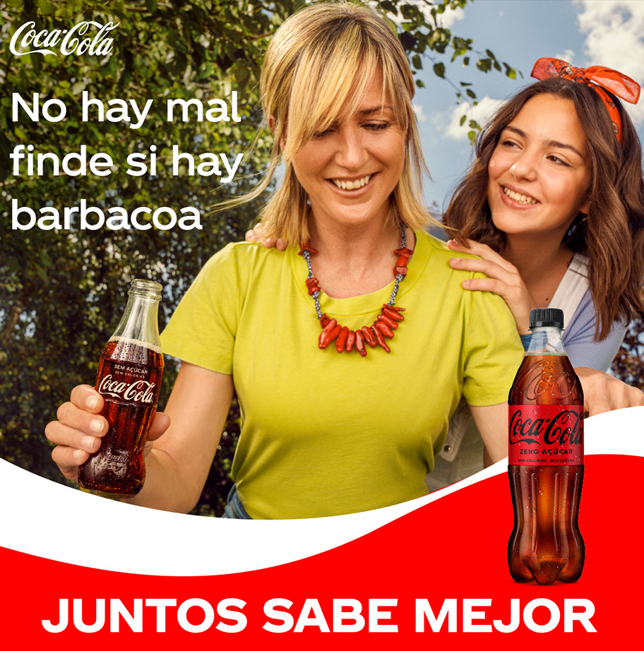 Advertising for Coca Cola graphic design