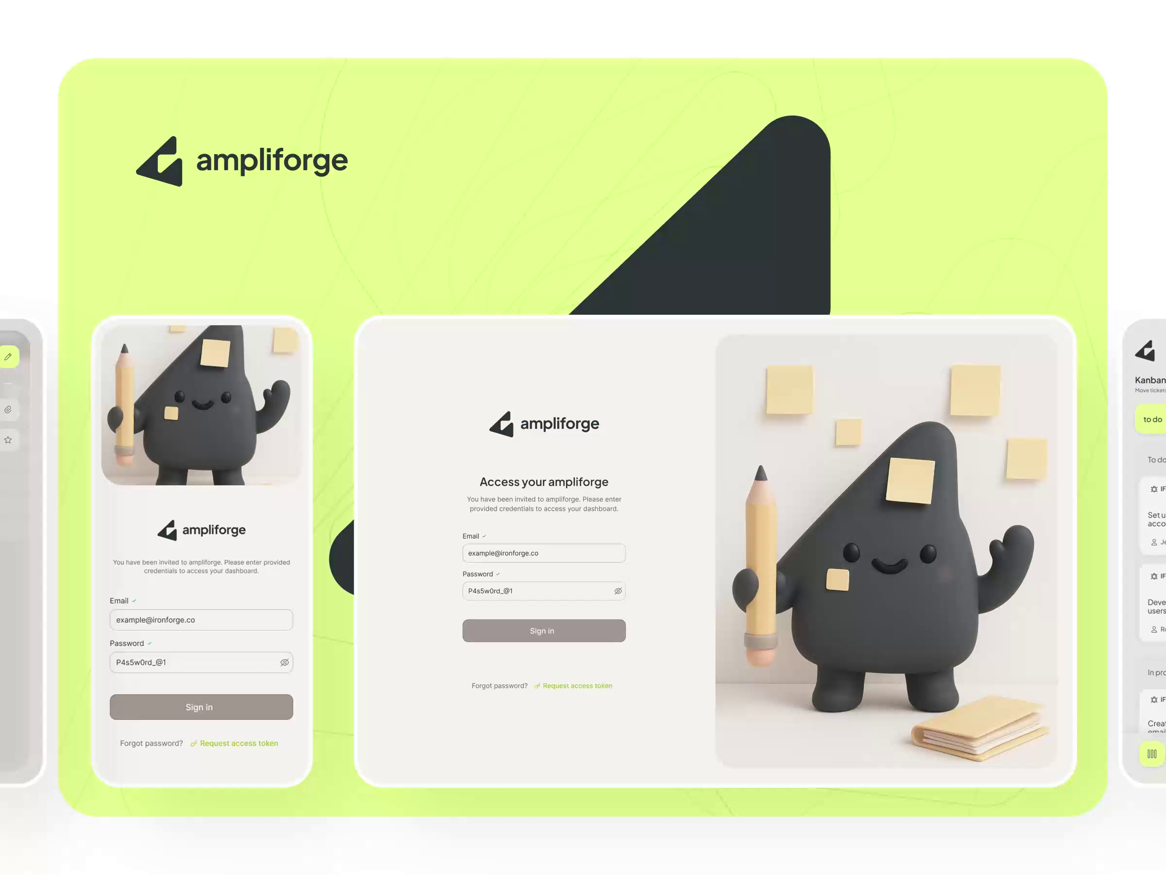 Ampliforge - Lightweight task manager