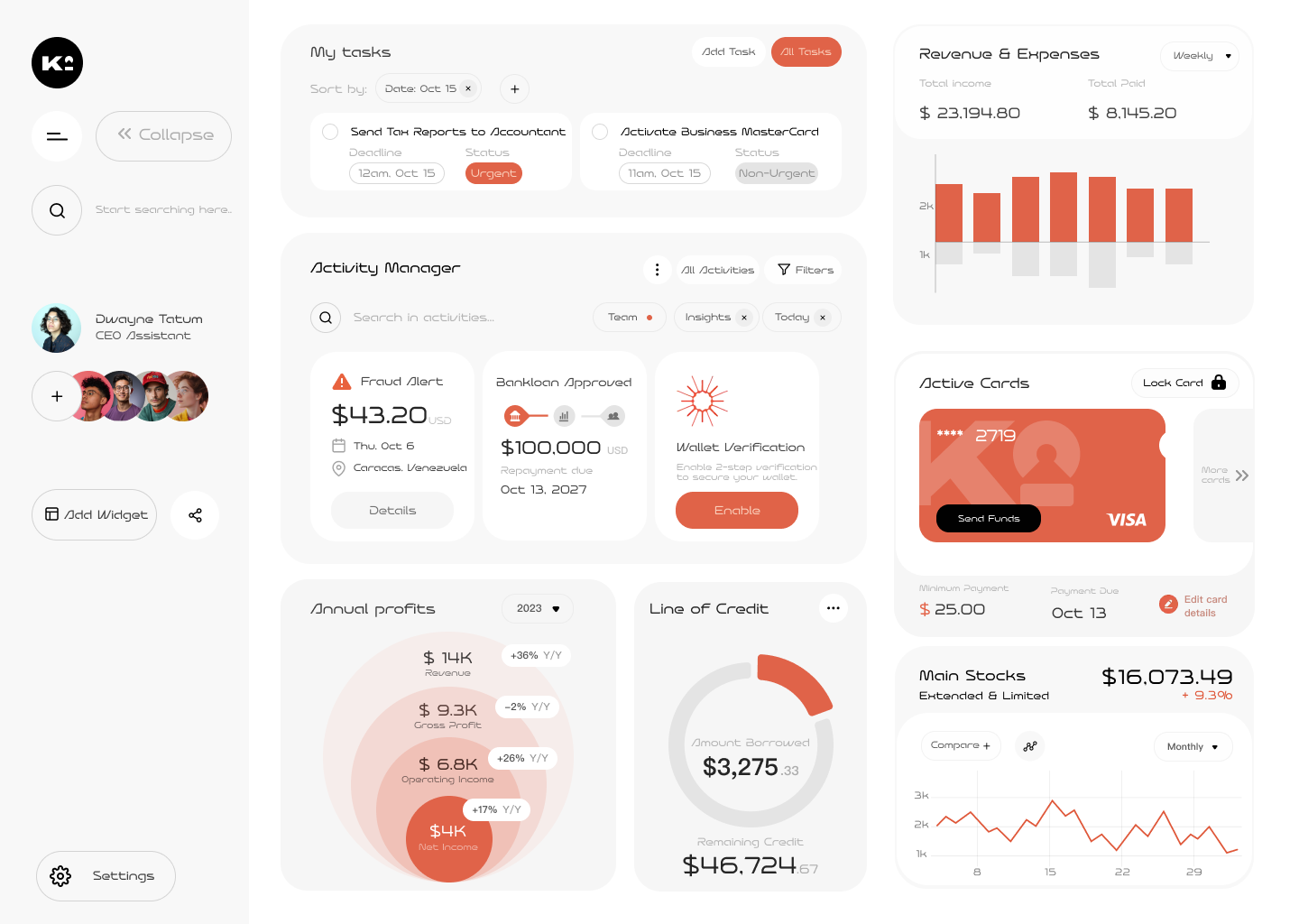 Dashboard UI 3d animation branding design graphic design illustration logo motion graphics typography ui ux vector