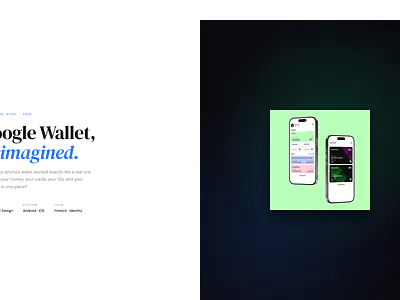 Google wallet - Reimagined adobe case study figma ui ux ux research