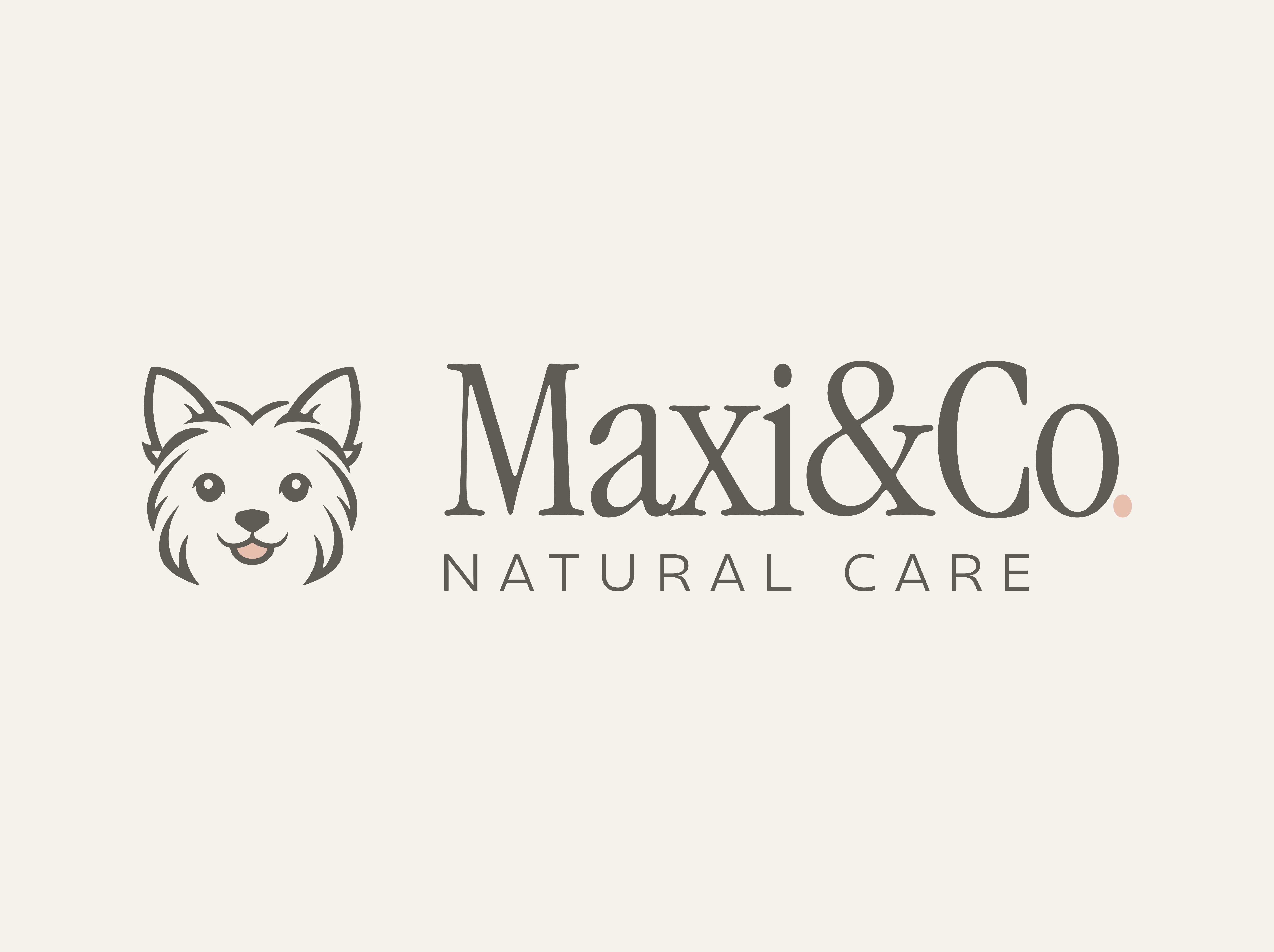 Maxi&Co. Brand design branding design graphic design illustration illustrator logo minimal type typography ui vector