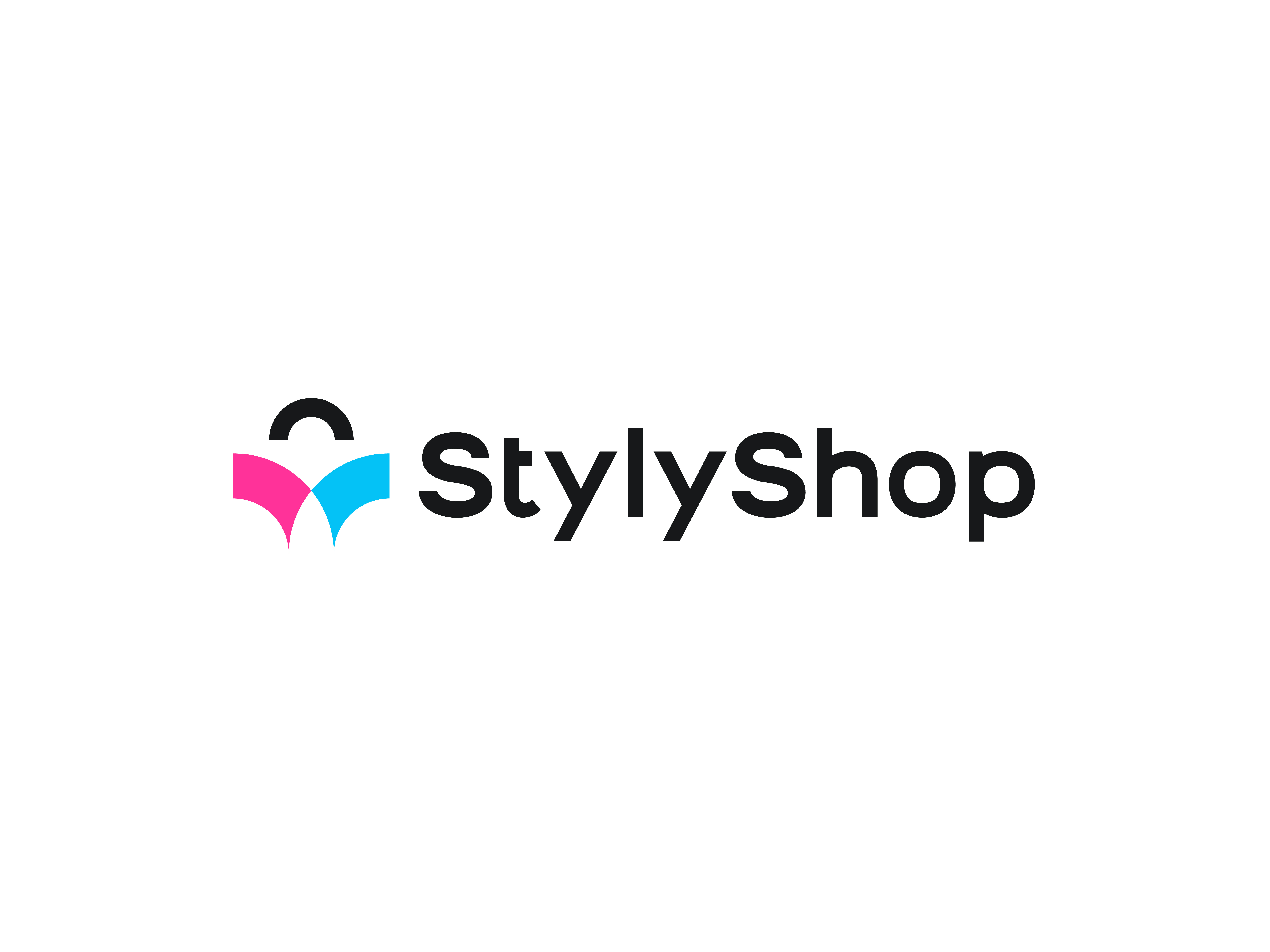 shopping bag logo for ecommerce platfrom