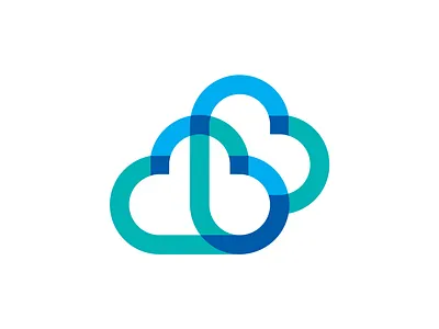 Cloud letter B logo alphabet b branding cloud connectivity design digital icon illustration initial letter logo logo design minimalist modern networking professional storage symbol technology