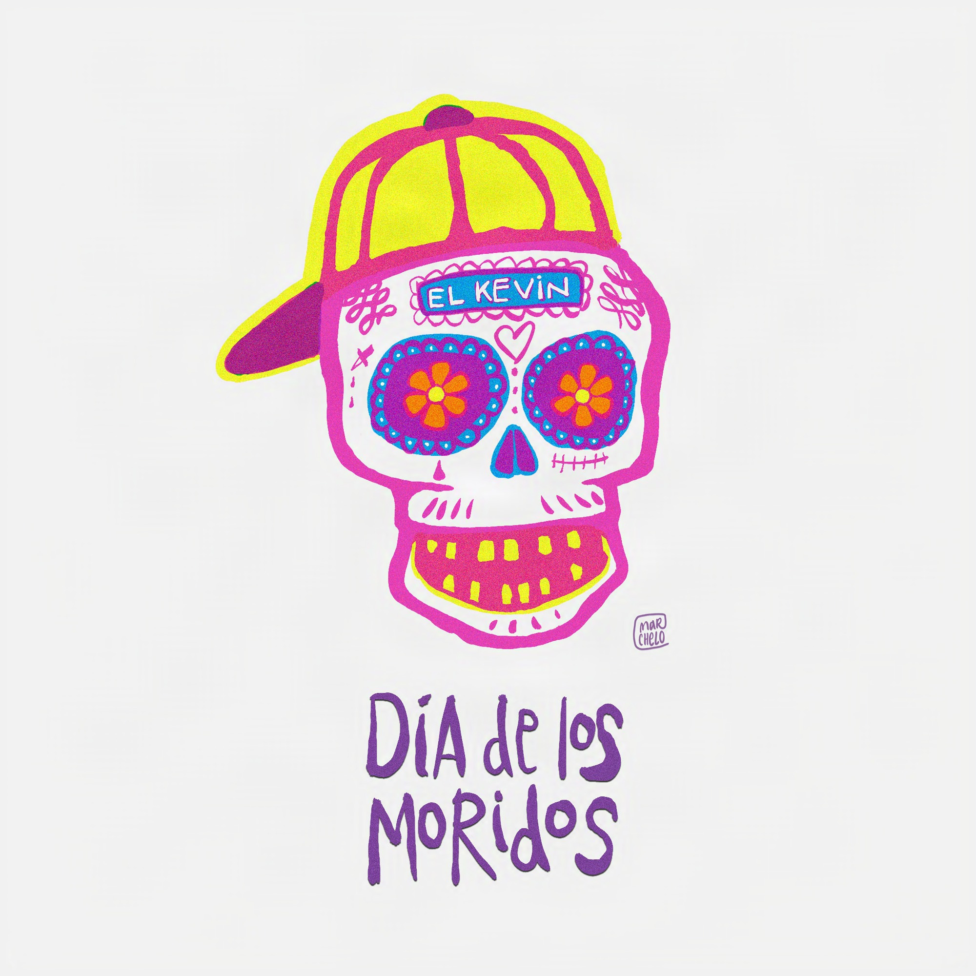 Dia de los muertos illustration
