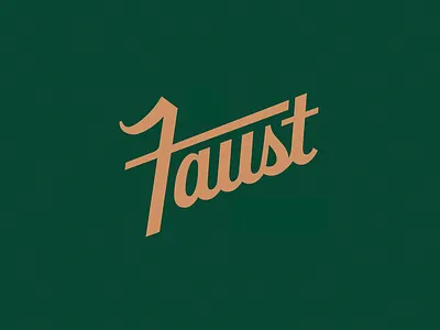 The Faust Hotel animation branding graphic design logo