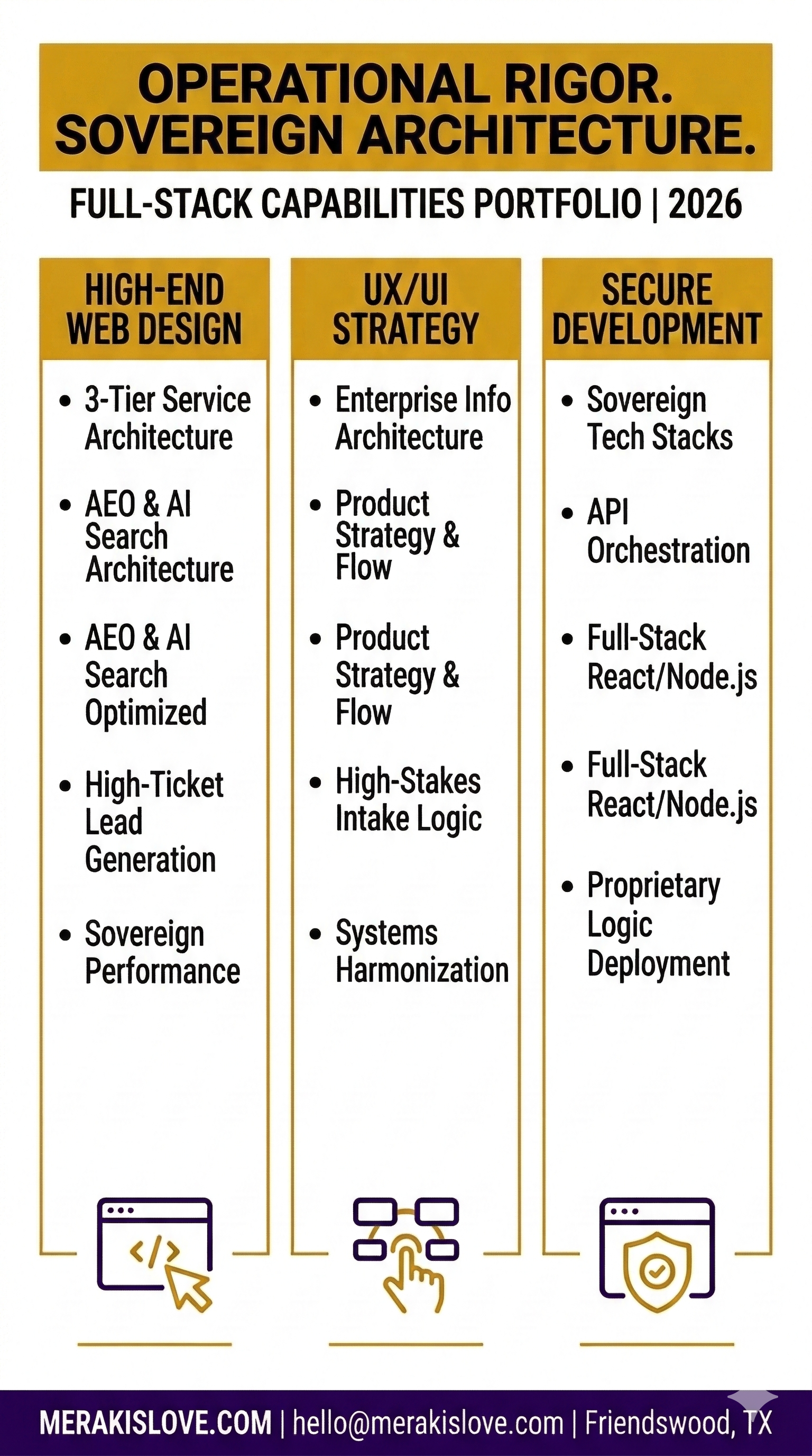 Example of Sovereign Full Stack Architecture